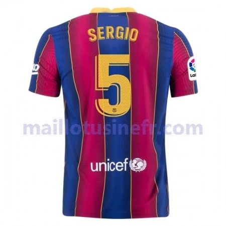 Maillot de Foot FC Barcelone Sergio Busquets 5 Domicile 2020-21